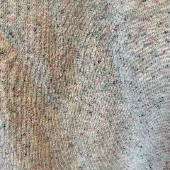 Lou & Grey for LOFT Terry Flecked Cropped Sweatshirt - Picture 3 of 5